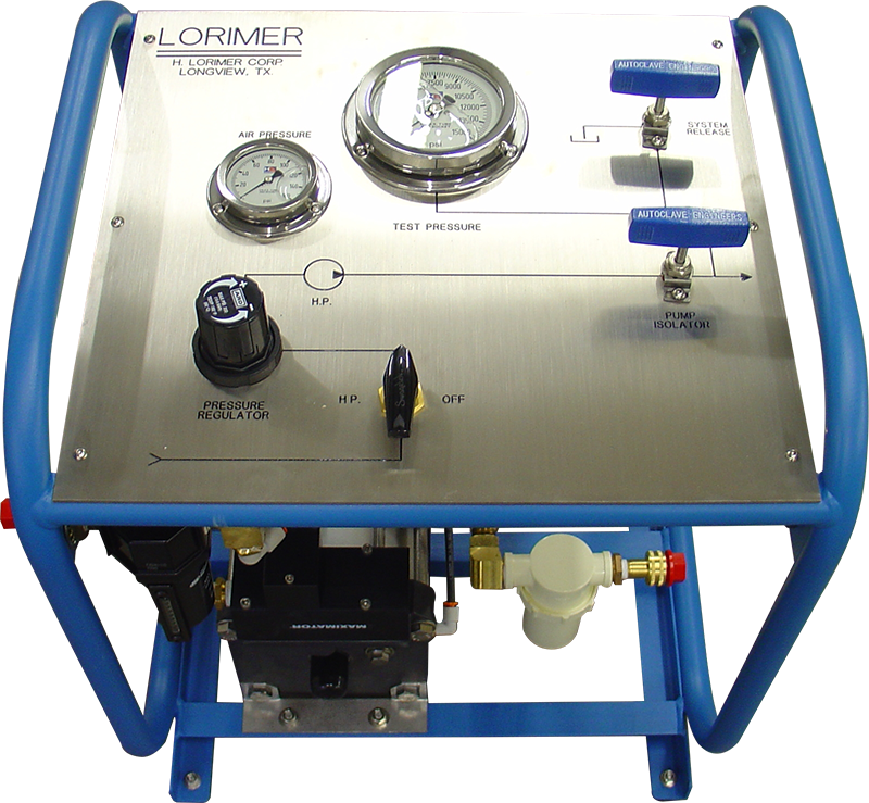 Lorimer Hydrostatic Pressure Testing Equipment - Lorimer Corp.